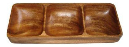 Copetinero Rectangular En Madera 0