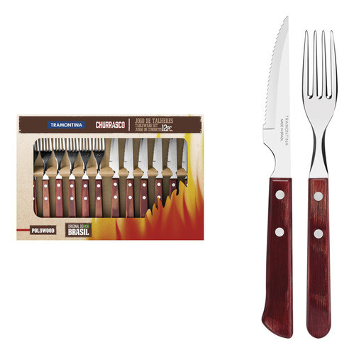 Juego Para Asado 12 Piezas - Tramontina Tn9290 1