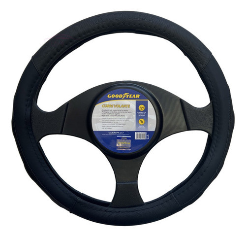 Cubre Volante Goodyear Negro Combinado Picado 0