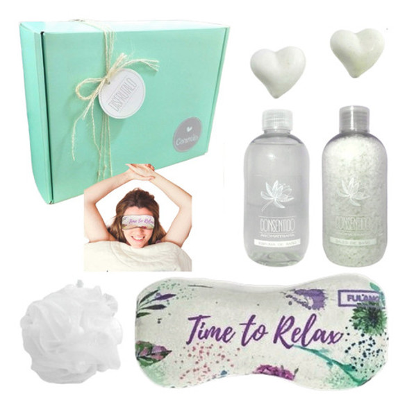 Aroma Relax Regalo Box Spa Jazmín Kit Set Zen N32 Disfrutalo 0