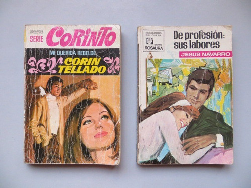 Dos Novelas De Bolsillo Corinto + Serie Rosaura 0