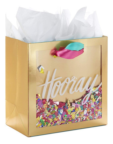 Hallmark Signature 7  Bolsa De Regalo Mediana Con Papel De S 0