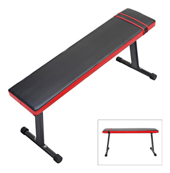 Banco Plano + Banco Abs + 2 Mancuernas 20kg Circuit 1