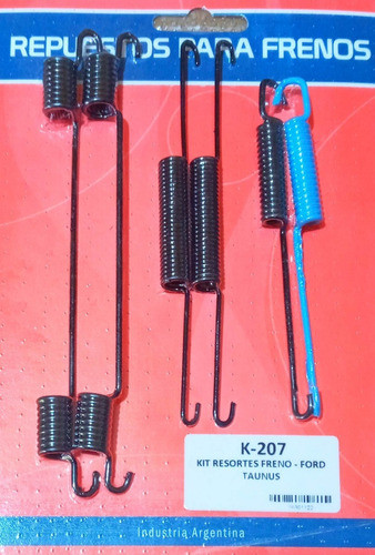 Kit Resortes De Freno Ford Taunus Traseros 0