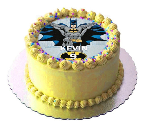 Láminas Comestibles Batman Para Tortas En Horas 0