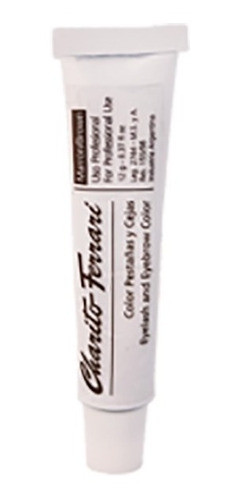 Color Pestañas Y Cejas Marrón 12 Gr- Tintura De Pestañas 0