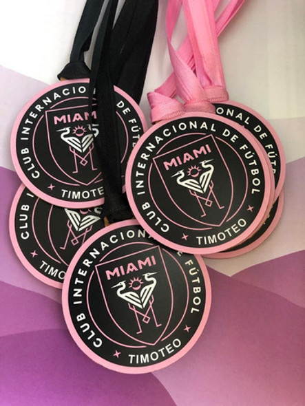 Medallas Inter Miami Totalmente Personalizables Souvenir 1 Medallas Inter Miami Totalmente Personalizables Souvenir 1