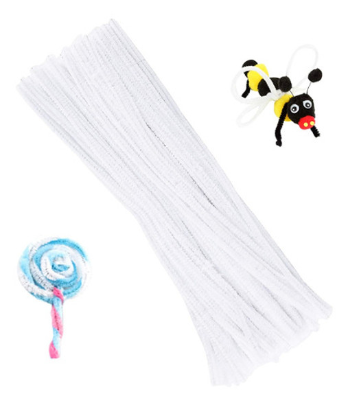Conjunto De 100 Limpiapipas Para Manualidades Y Decoraciones 0