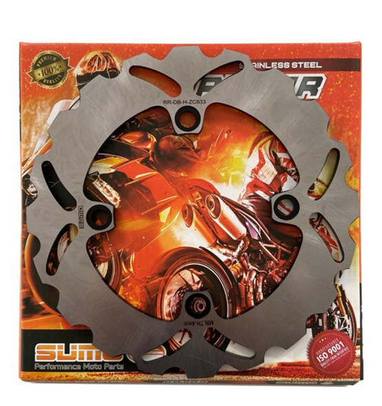 Sumo Disco Freno Acero Trasero Honda Cbr 1000 Rr (2004-2005) 0