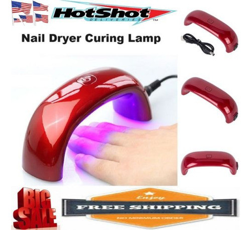 Mini Portátil Led Luz Secador De Uñas Máquina De Curado De L 1