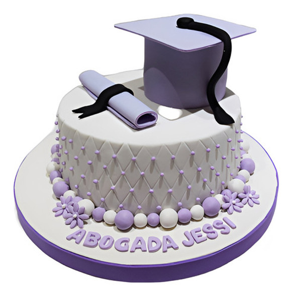 Mesa Dulce Graduada Egreso Torta + Cupcakes + Conitos Dulces 0