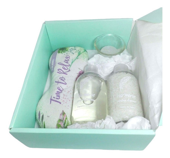 Aroma Regalo Navidad Gift Box Spa Jazmín Kit Relax Set N43 1