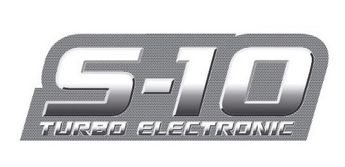 Emblema  S10 Turbo Electronic  Lateral Original Chevrolet S1 0