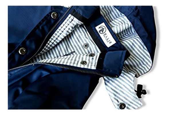 Azul Marino Con Cierre Impermeable Para Perros Reflectante C 1