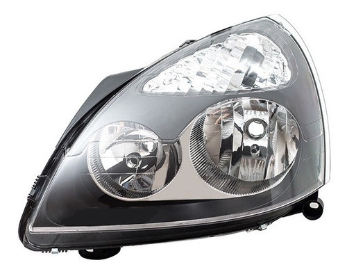Semioptica Izq. Fondo Negro -tyc- Renault Clio 2006-2013 0
