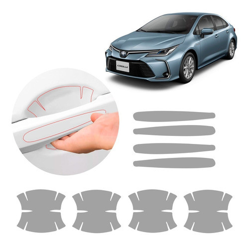 Protector Cubre Manijas Uñeros Toyota Universal Kenny 0