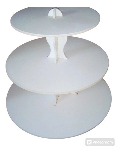 Porta Cupcakes Circular Tres Pisos 1