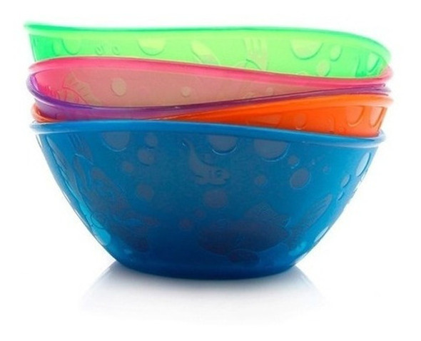 Baby Innovation Cinco Coloridos Bowls Apilables X 5 0