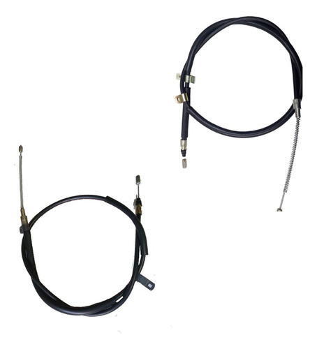 Kit X2 Cables Freno Mano Vw Gol Trend Voyage 1545mm Traseros 0