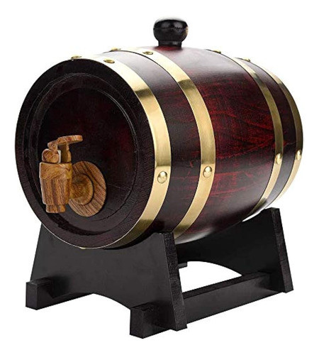Barril De Vino, Dispensador De Barril De Vino De Madera De R 0