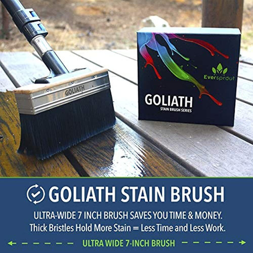 Cepillo Para Manchas De Cubierta Eversprout Goliath | Diseñ 1