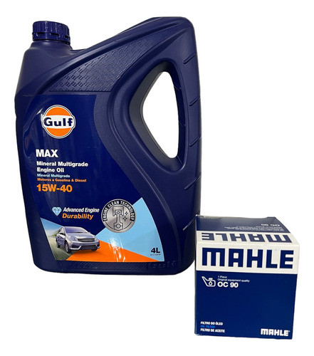 Aceite Gulf 15w40 + Filtro De Aceite Corsa 1.4 / 1.6 / 1.8 N 0