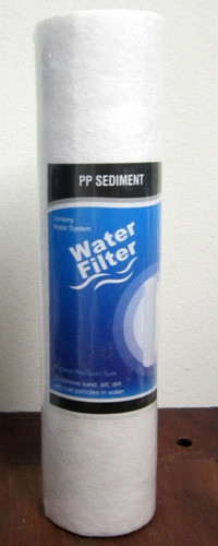 Filtro Agua Polipropileno 5 Micras Prensado Imp. Repuesto 0