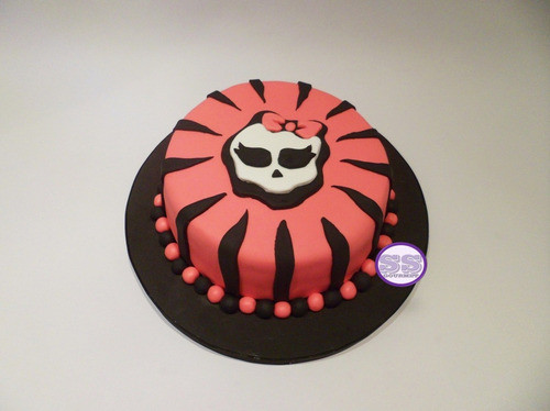 Torta Monster High - Ideal Para Cumpleaños Infantiles ! 0