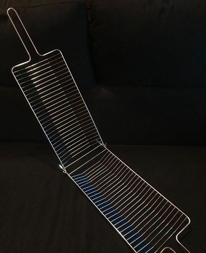 Parrilla Para Pescado Plegable - Varillas Reforzadas 1