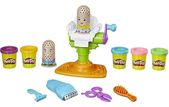 Play-doh E2930 Buzz 'n Cut Fuzzy Pumper Peluquería Juguete C 0