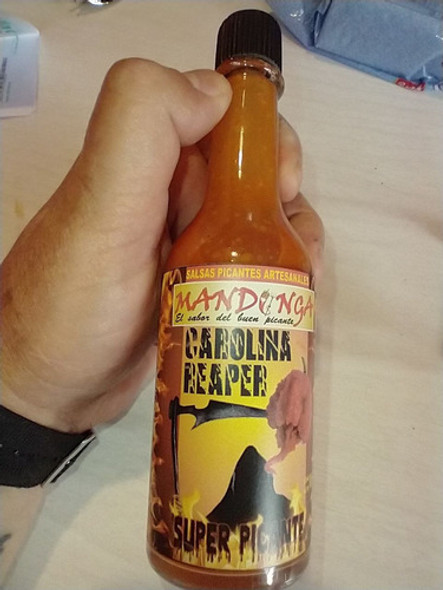 Salsa De Ajíes Carolina Reaper, Superpicante! + 30 Semilllas 1 Salsa De Ajíes Carolina Reaper, Superpicante! + 30 Semilllas 1