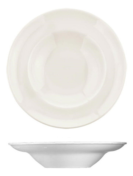 Plato Hondo Pasta 27cm Blanco Gourmet 0 Plato Hondo Pasta 27cm Blanco Gourmet 0
