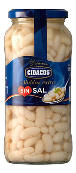 Porotos Alubia S/sal Cidacos 570 Grs. 0