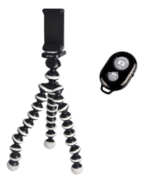 Tripode Soporte Celular Disparador Selfi Gorila 23cm Tr1 Tr5 0