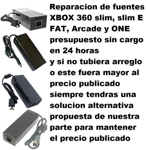 Fuente Xbox 360 Trae La Tuya Y Llevate Para Tu Xbox  De Pc 0