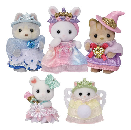 Muñeca Calico Critters: Princesa Real Con 5 Figuras Y Acceso 0