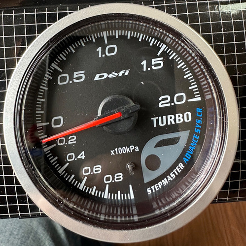 Reloj Manometro Presion De Turbo 1