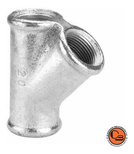 Tee Galvanizado 45° 3 Pulgadas 1