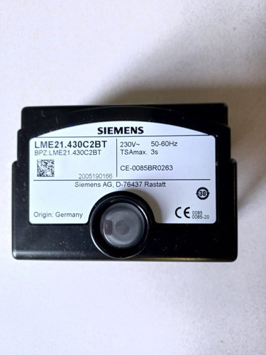 Control Quemador Gas De 1 Ó 2 Etapas Siemens Lme21.430c2bt 0