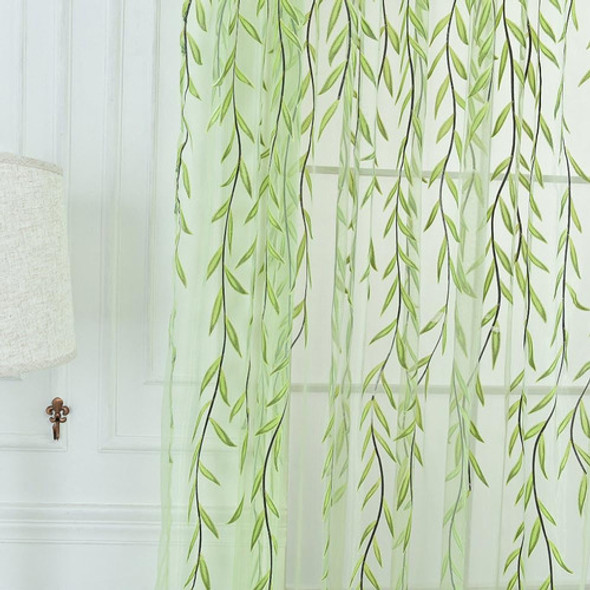 Norbi Willow Voile Tulle Room Cortina De Ventana Sheer Voile 1