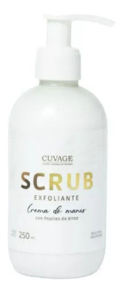 Cuvage Crema Exfoliante De Manos Con Pepitas De Arroz 250 Ml 0