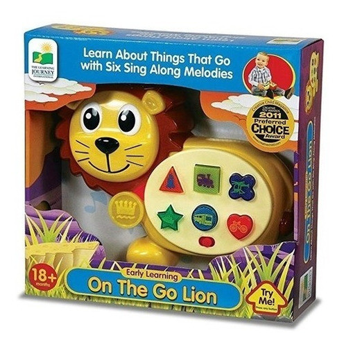 León Musical Interactivo Aprendizaje Con Luz Y Sonido 0