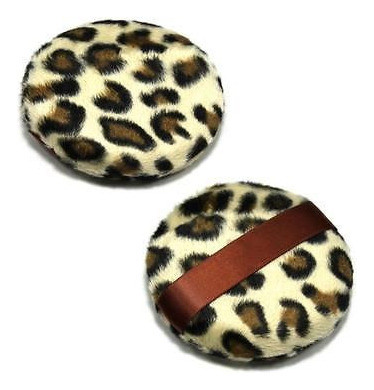 2 X 3 Pulgadas Moda Leopardo Ronda Cinta Esponja Sueltos Sop 1