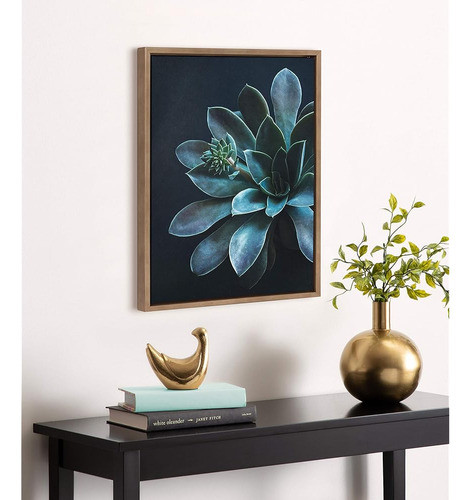 Kate Y Laurel Sylvie Little One Framed Canvas Wall Art Por F 1