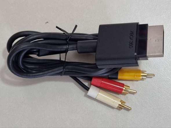 Cable Av Audio Y Video. Xbox 360 Slim E Stingray Original 0