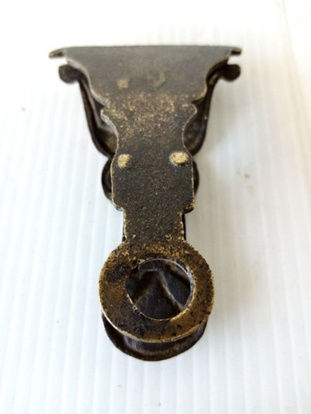 Antiguo Sujeta Papeles De Bronce 1