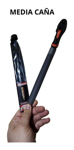 Lima Media Caña Entrefina 20cm C/cabo Y Funda Premiun Plena 1