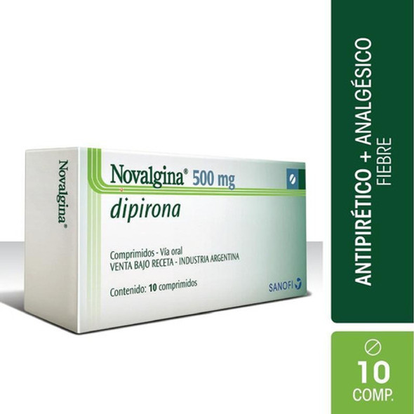 Novalgina  10 Comprimidos | Dipirona 0