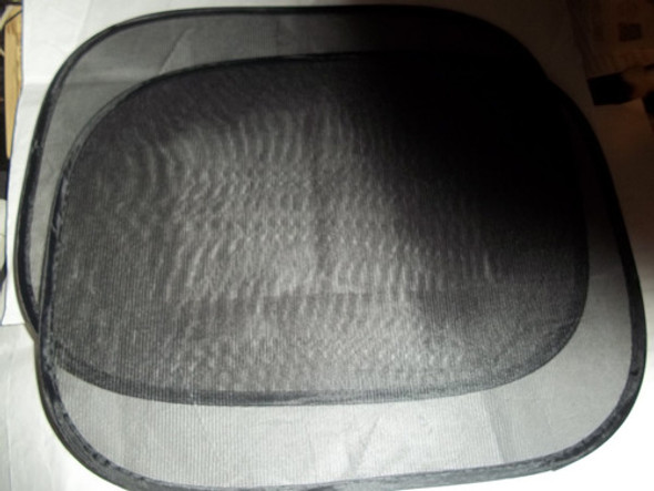 Parasol O Cortina Malla Para Auto X2 Un. Con Ventosas 0
