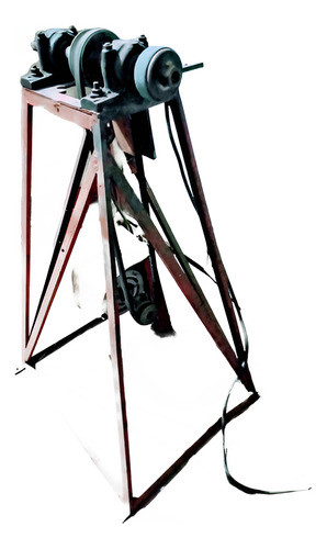 Amoladora Pulidora Industrial De Pie Motor Intercambiable 1